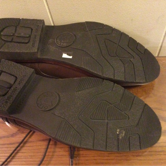 Mephisto Men's Dark Brown Leather Oxfords - Picture 7 of 7